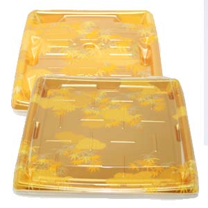 食品容器　金（大・小）